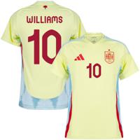 Spanje Shirt Uit 2024-2025 + Williams 10 - thumbnail