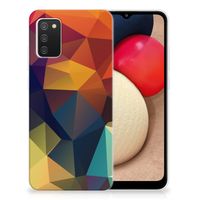 Samsung Galaxy A02s TPU Hoesje Polygon Color