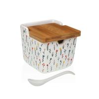 Suikerpot Versa Blume Keramisch 8,8 x 8,5 x 8,8 cm