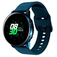 Slimme horloge galvanische gesp polsband horlogeband voor Galaxy Watch actief (donkerblauw)