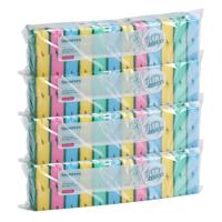 Ultra Clean Schuursponsjes - 96x - gekleurd - afwas of schoonmaak sponzen