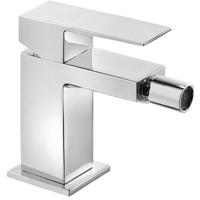 Tres Cuadro bidet opbouw met automatische afvoer chroom