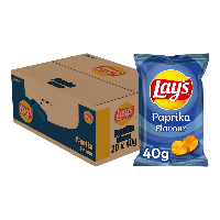 Lay's paprika kleine zakjes chips (20x 40gr)