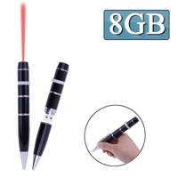 3 in 1 Laser Pen stijl USB-flashschijf 8GB (zwart)