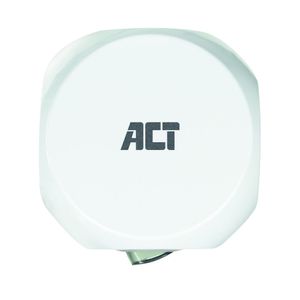 ACT AC2405 kubusvormige stekkerdoos (3x) inclusief USB-poorten 1.5m wit