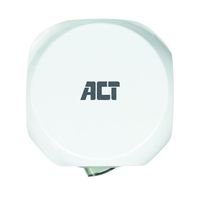 ACT AC2405 kubusvormige stekkerdoos (3x) inclusief USB-poorten 1.5m wit - thumbnail