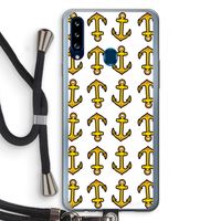 Musketon Anchor: Samsung Galaxy A20s Transparant Hoesje met koord