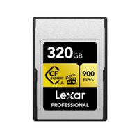 Lexar Professional Gold CFexpress-kaart Type A VPG400 R900/W800 MB/s - 320GB