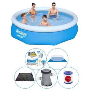 Bestway Fast Set Rond 305x76 cm - 6-delig - Zwembad Combi Deal