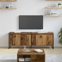 TV-kast Oud Hout 140 x 36 x 49.5 cm Bewerkt hout