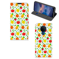 Nokia 5.4 Flip Style Cover Fruits