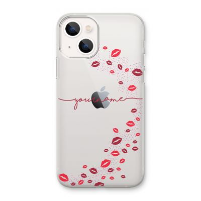 Kusjes: iPhone 13 mini Transparant Hoesje