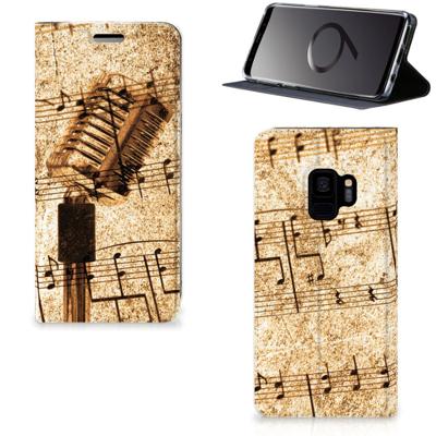 Samsung Galaxy S9 Stand Case Bladmuziek