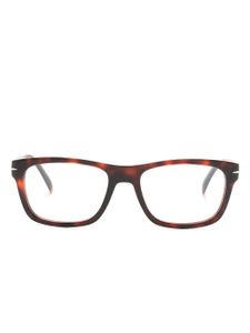 Eyewear by David Beckham DB 7011 rectangle-frame glasses - Rouge