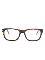 Eyewear by David Beckham DB 7011 rectangle-frame glasses - Rouge - thumbnail