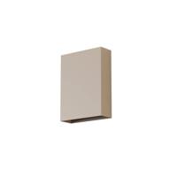 Artdelight Strakke wandlampMemphis champagne - WL MEMPHIS CP