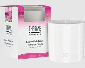 Therme Fragrance candle Saigon pink lotus (1 st)