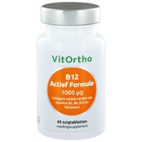 Vitortho B12 Actief Formule 1000 µg Zuigtabletten