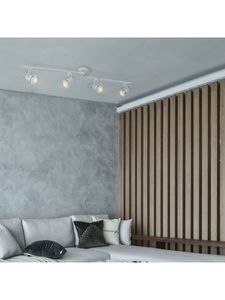 Home sweet home must 4L LED opbouwspot ↔ 80,5 cm grijs