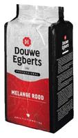 Koffie douwe egberts snelfilter melange rood 1kg