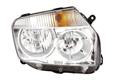Koplamp rechts 4x2 H7+H1 +/-ElektrischReg. 1555962