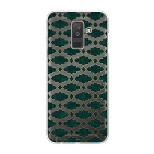 Moroccan tiles: Samsung Galaxy A6 Plus (2018) Transparant Hoesje