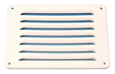 Aluminium Schoepenrooster Opbouw 215 X 150mm - Wit (1-2115w)