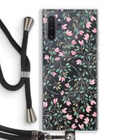 Sierlijke bloemen: Samsung Galaxy Note 10 Plus Transparant Hoesje met koord Sierlijke bloemen: Samsung Galaxy Note 10 Plus Transparant Hoesje met koord