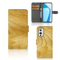 OnePlus 9 | Book Style Case | Licht Hout