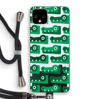 Crocs: Pixel 4 Transparant Hoesje met koord