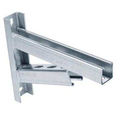 Fischer 504480 Stevige wandrailconsole 500 mm Staal, galvanisch verzinkt, met grote U-schijf 1 stuk(s)