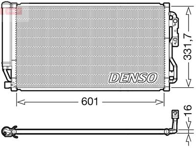 Condensor, airconditioning DCN05035