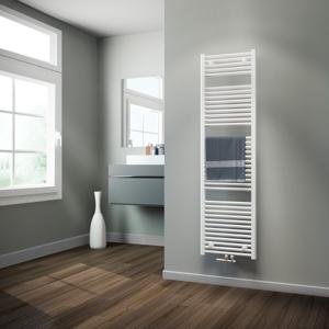 Handdoekradiator HSK Line | 50x177.5 cm | CV en/of electrische werking | Wit