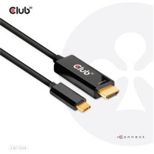 CLUB3D HDMI to USB Type-C 4K60Hz Active Cable M/M 1.8m/6 ft