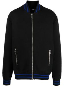 Balmain pull en maille nervurée - Noir