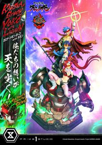 Gurren Lagann Ultimate Premium Masterline Series Statue 1/4 Kamina, Simon & Yoko with Lagann Deluxe Version 97 cm