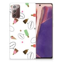 Samsung Note 20 | Siliconen Case | IJsjes