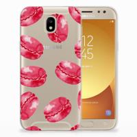 Samsung Galaxy J5 2017 | Siliconen Case | Pink Macarons