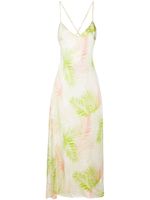 Gilda & Pearl robe longue à motif graphique - Vert