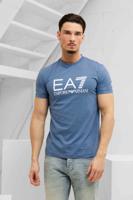 EA7 Emporio Armani 7M001412 T-Shirt Heren Blauw - Maat S - Kleur: Blauw | Soccerfanshop