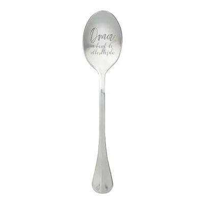 'One Message Spoon 'Oma u bent de allerliefste'' kopen? | FOR YOU GIFTS 'One Message Spoon 'Oma u bent de allerliefste'' kopen? | FOR YOU GIFTS