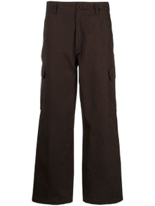 SANDRO pantalon droit à poches cargo - Marron