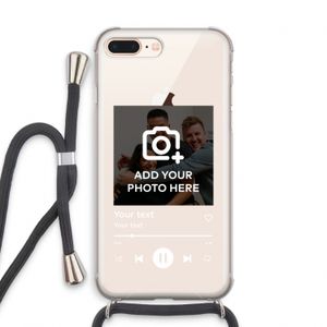 Music Player: iPhone 7 PLUS Transparant Hoesje met koord