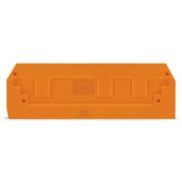 WAGO 283-352 Afsluit- en scheidingsplaat Oranje 50 stuk(s)