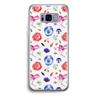 Bloemetjes: Samsung Galaxy S8 Plus Transparant Hoesje