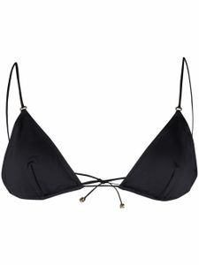 Stella McCartney haut de bikini à bonnet triangle - Noir