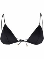 Stella McCartney haut de bikini à bonnet triangle - Noir - thumbnail