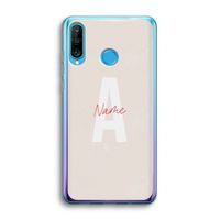 Strawberry Milkshake: Huawei P30 Lite Transparant Hoesje