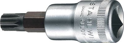 Stahlwille Dopsleutelbit | 1/2 inch binnen-veeltand | M5 | lengte 60 mm | 1 stuk - 03060005 03060005