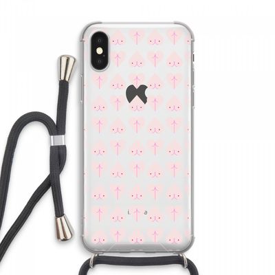 Ass 'n Titties: iPhone XS Max Transparant Hoesje met koord